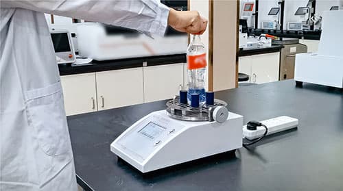 塑料瓶蓋扭矩測(cè)試儀操作圖